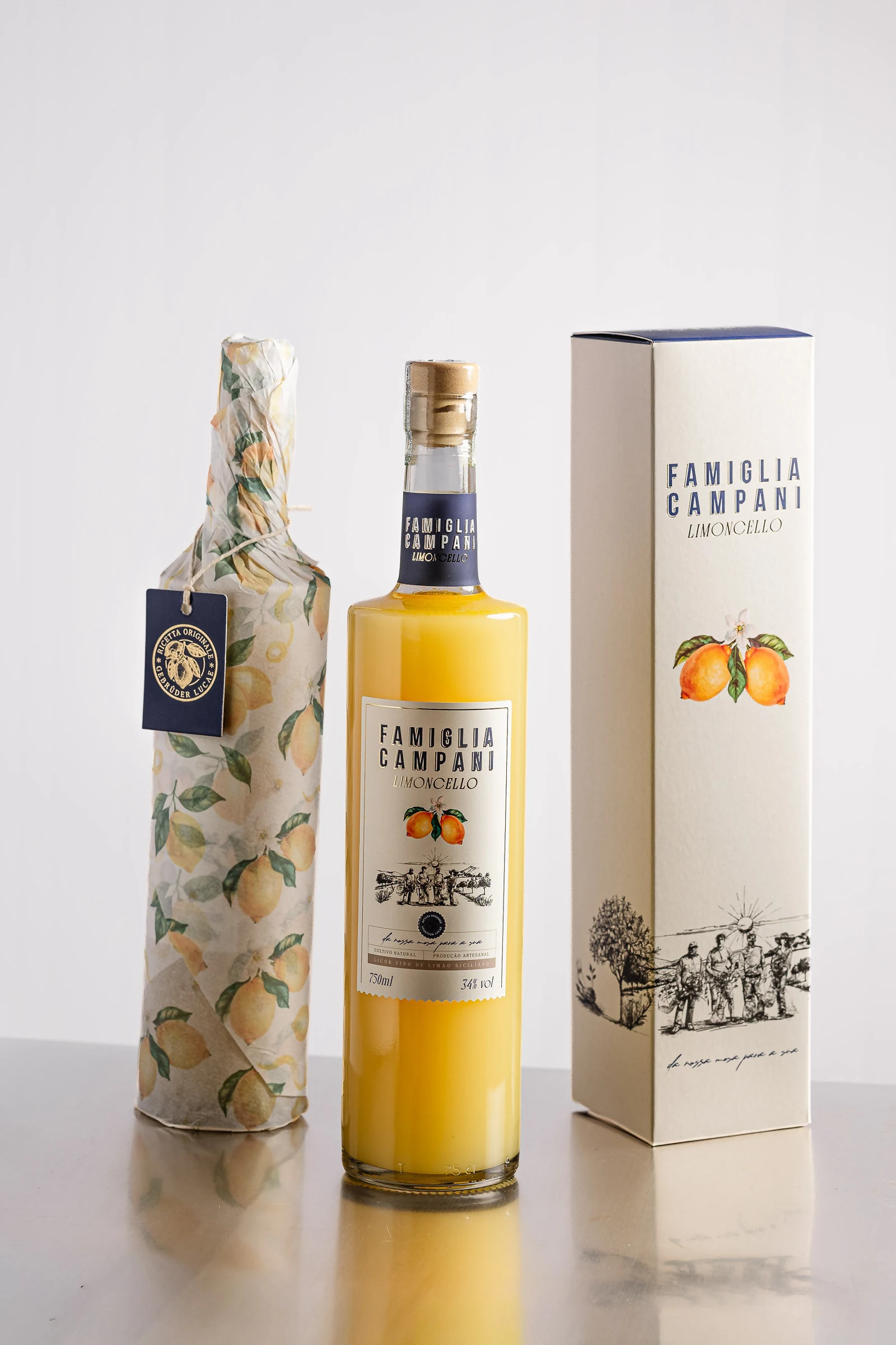 Limoncello Famiglia Campani — 04 · A história ganha imagem e lançamento